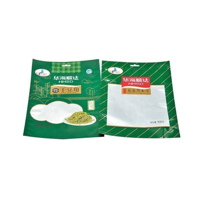 Túi đóng gói có khóa kéo 3 mặt bằng nhựa có thể tùy chỉnh, hàn nhiệt và hàn lại, là túi đóng gói thực phẩm dạng phẳng