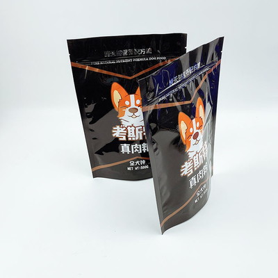 Túi khóa zip tùy chỉnh bán buôn Túi nhôm lá đứng với khóa kéo Túi đóng gói thực phẩm Túi đóng gói thực phẩm có khóa kéo