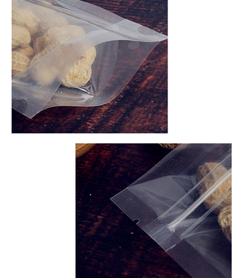 100 Túi Đứng Trong Suốt Có Khóa Kéo, Có Thể Tái Niêm Phong, Dùng Đựng Quà Tặng, Đựng Thực Phẩm