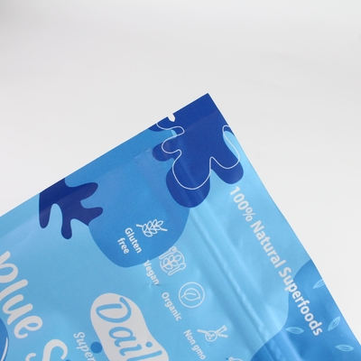 Túi đứng có logo tùy chỉnh bán buôn, Túi đóng gói cấp thực phẩm, Túi đóng gói bột có thể đóng lại