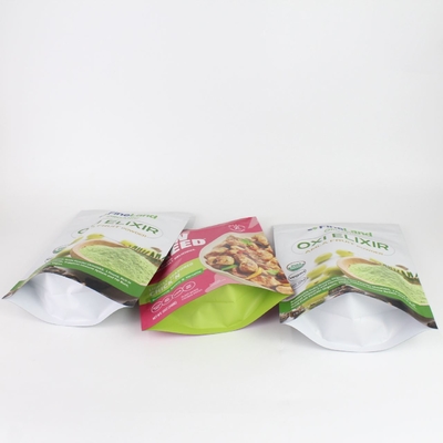 In kỹ thuật số tùy chỉnh Anti Odor Polyester Film Food Packaging Bag With Zipper, được sử dụng cho đồ ăn nhẹ và sản phẩm bột cà phê