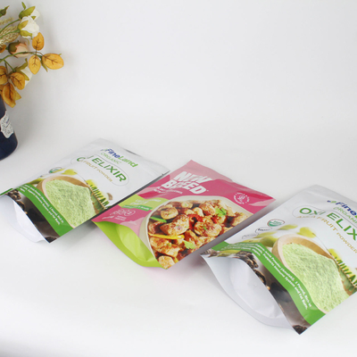 In kỹ thuật số tùy chỉnh Anti Odor Polyester Film Food Packaging Bag With Zipper, được sử dụng cho đồ ăn nhẹ và sản phẩm bột cà phê