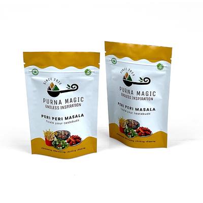 Túi Ziplock Đứng In Theo Yêu Cầu Dùng Đóng Gói Thực Phẩm Cho Đồ Ăn Vặt, Kẹo, Bột, Các Loại Hạt, Bột Gia Vị Khô, Đường