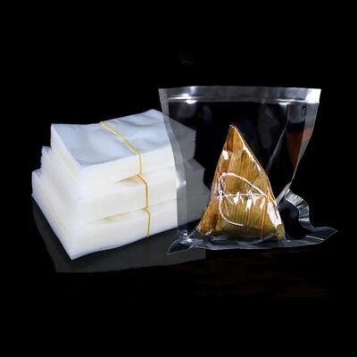 Nhà máy bán trực tiếp của tùy chỉnh ba mặt ni-lôn đóng kín túi đóng gói thực phẩm, cao minh bạch túi chân không thực phẩm, PE túi nhựa, 100pcs