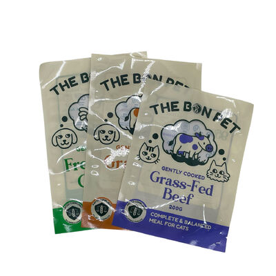 Thẻ in 3 mặt phù hợp với bao bì thực phẩm bao gồm đồ ăn nhẹ kẹo cà phê trà bột và thực phẩm khô với vết rách và khóa khóa