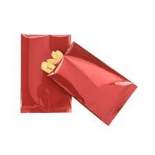 Con dấu nhiệt màu đỏ Cracker Đứng lên Túi in ống đồng