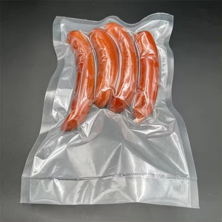 Thẻ thông minh Biodegradable Custom Clear Vacuum Bag For Fresh Food Vacuum Retort Packaging Food Bag
