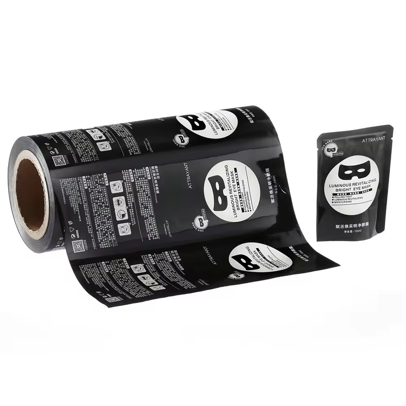 Bản in tùy chỉnh Bao bì thực phẩm linh hoạt Cuộn phim stock cho miếng và lát phô mai gia vị bánh quy bánh quy nước sốt kẹo