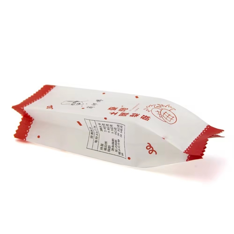 OEM giấy bông bánh ngọt bên Gusset túi bánh dứa giấy bao bì túi bọc cho bánh kẹo