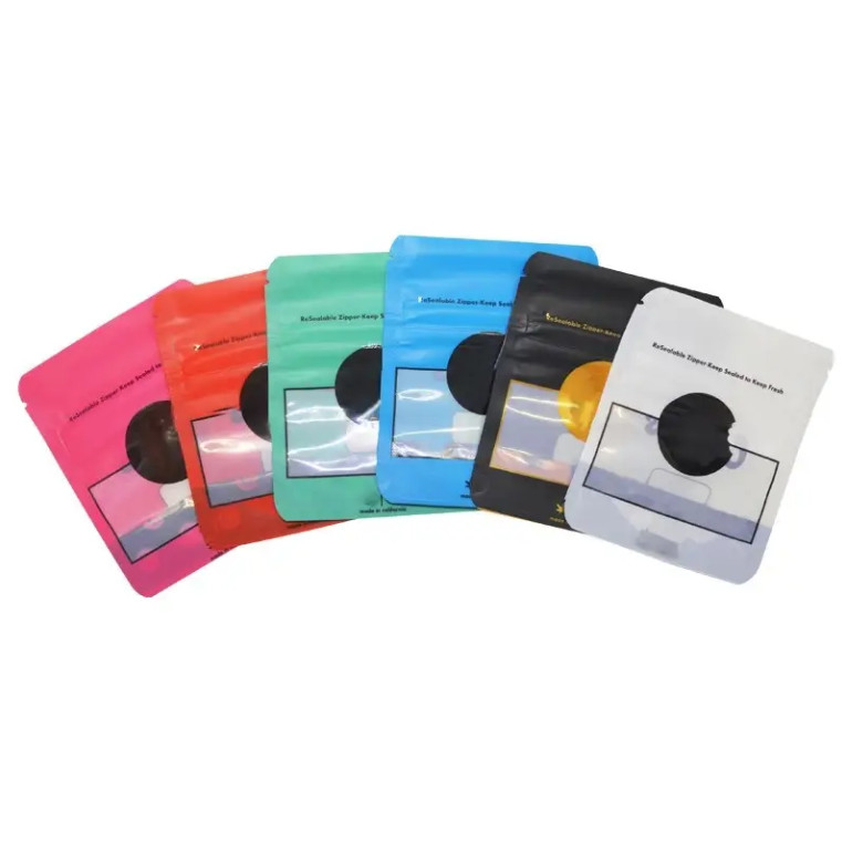 Thùng chứa nhựa chống nước bột gia vị Ziplock túi đóng gói vỏ rỗng đứng lên để lưu trữ thực phẩm
