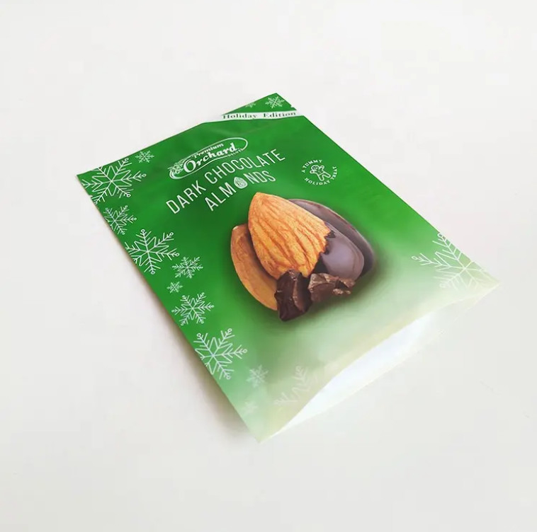 in tùy chỉnh Stand Up pouch Zipper Nut Package đồ ăn nhẹ bằng nhựa hạnh nhân hạt dẻo túi đóng gói