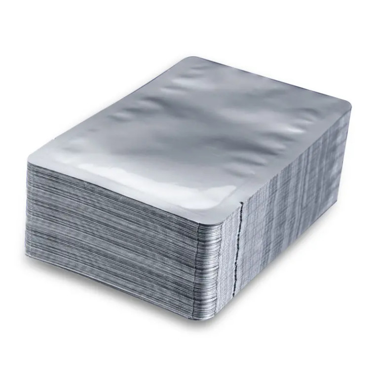 Bạc chất lượng thực phẩm Autoclave chân không nhiệt niêm phong đơn giản nhựa nhôm Mylar túi mở Top đóng gói hàng hóa hàng loạt lưu trữ retort túi