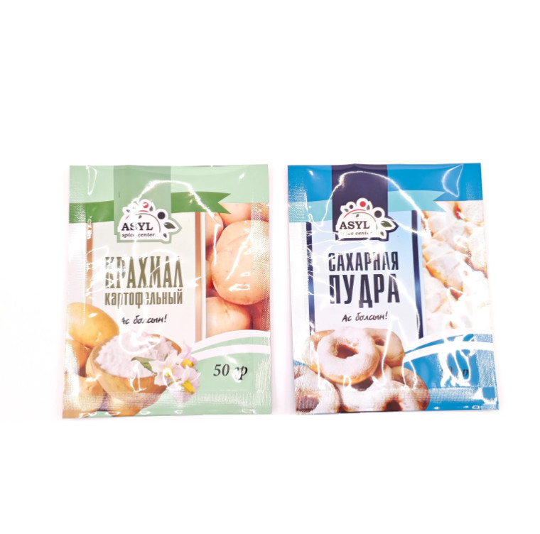 Nhà sản xuất bán buôn túi in tùy chỉnh chất lượng cao ba mặt túi niêm phong đồ ăn nhẹ túi đóng gói cho đồ ăn nhẹ kẹo đường