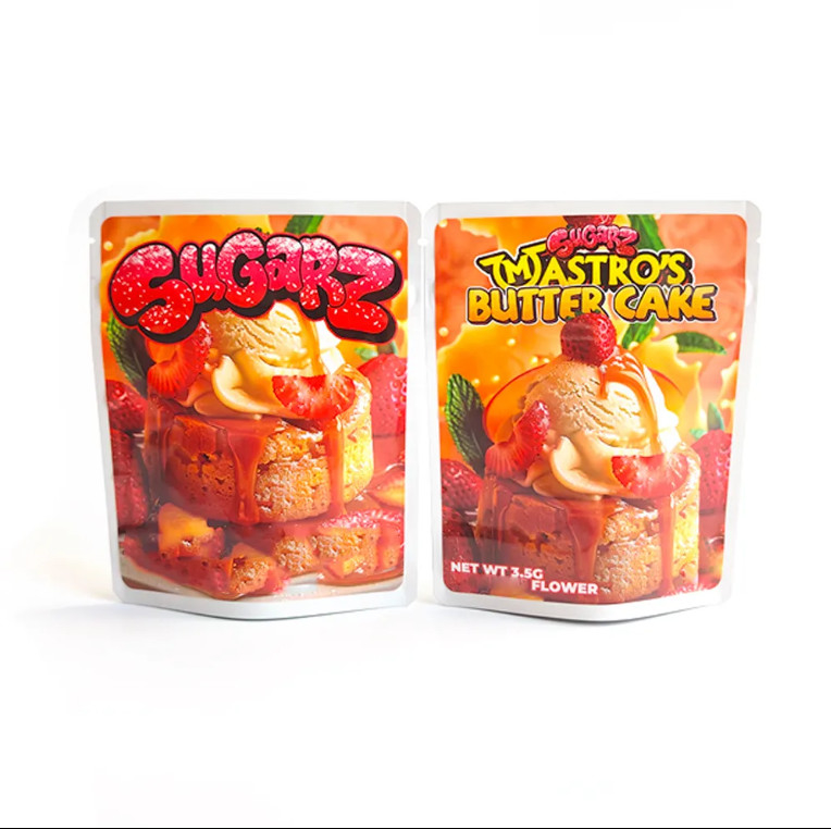 Hương vị chống mùi Đọc lại nhãn dán túi xách nhựa 400mg 600mg 1000mg 1lb túi Mylar túi đóng gói đồ ăn được in tùy chỉnh
