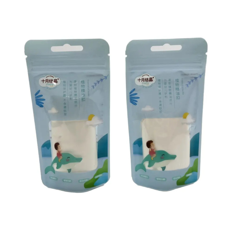 Túi kín dày tùy chỉnh kích thước thực vật tinh dầu Buckle Zipper Bag Tear Easy Tear Stand Alone Bag