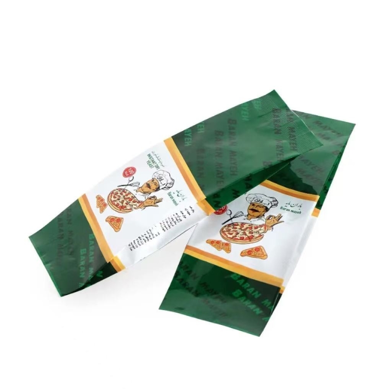 Tùy chỉnh in matte bên Gusset nhôm tấm Mylar túi men thực phẩm đóng gói túi nhựa