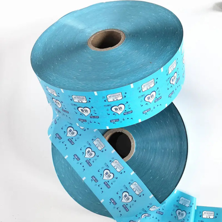 Custom in ấn nhiệt con dấu PET BOPP nhựa cuộn phim kẹo và chocolate đồ ăn đóng gói, nhôm phim nhựa với đơn đặt hàng