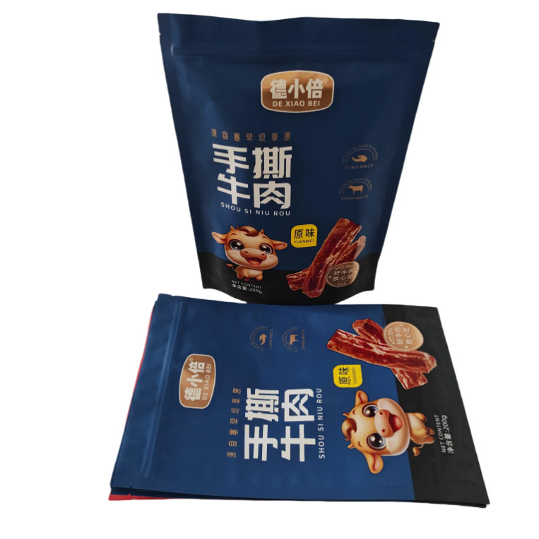PET / VMPET / PE Matte Vertical Zipper Bag With UV Printing High For Barrier Design Tính năng chất lượng thực phẩm