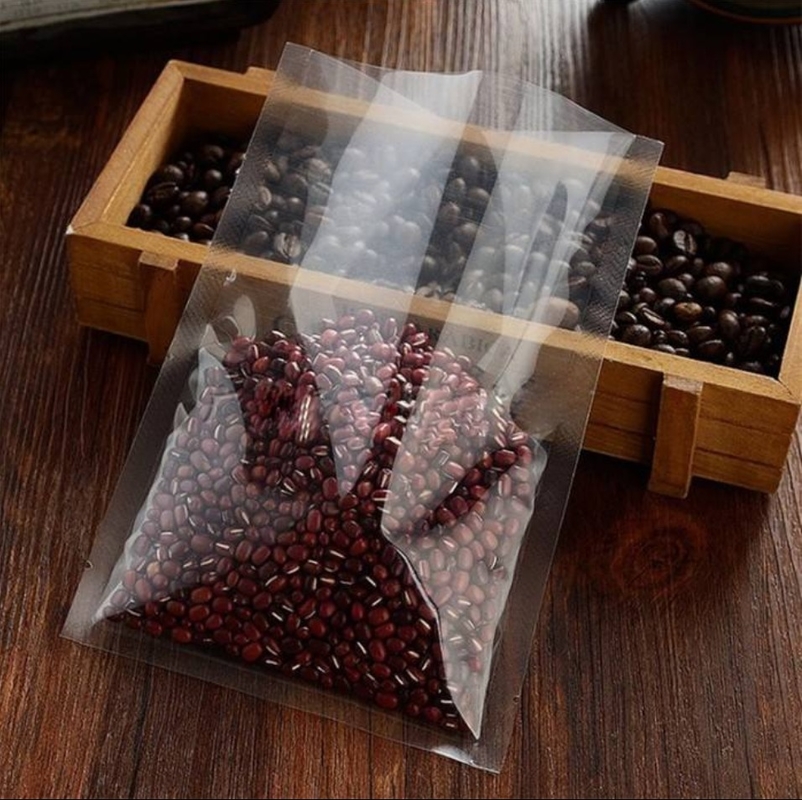 Túi hấp nylon nhựa Túi hút chân không Túi niêm phong thực phẩm Trong suốt Tái chế Được hàn nhiệt Lưu trữ Đóng băng Túi tôm