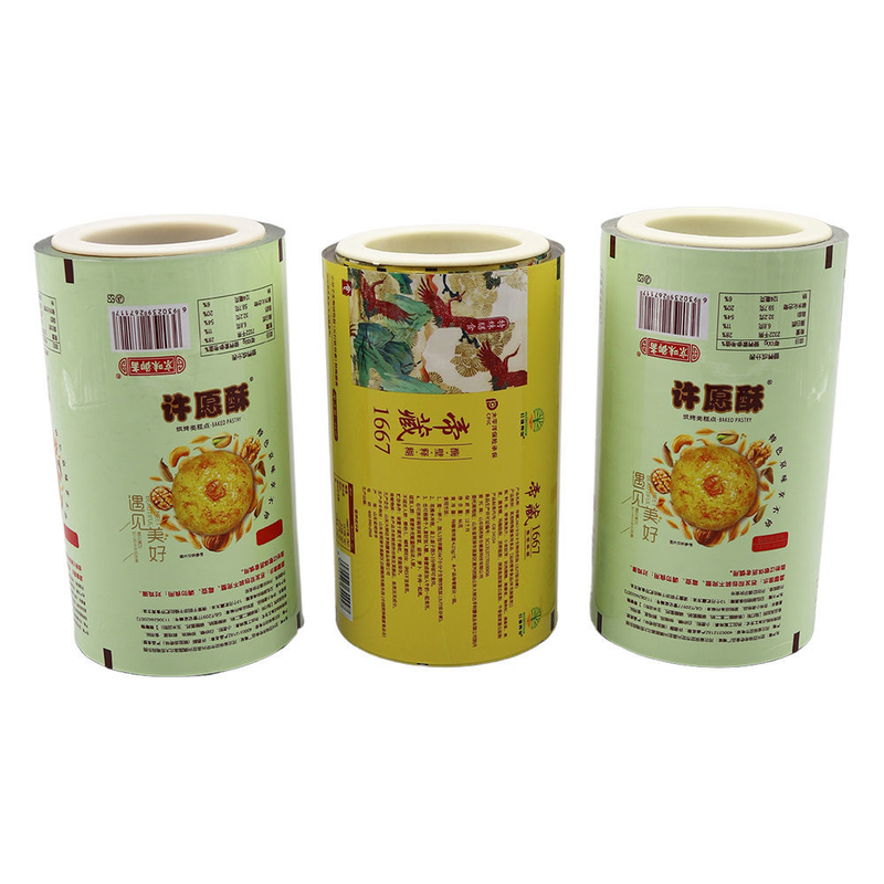 Cuộn màng bọc sachet vật liệu nhựa PET/Al/Pe tùy chỉnh bao bì bao cao su sachet mật ong lỏng cuộn màng