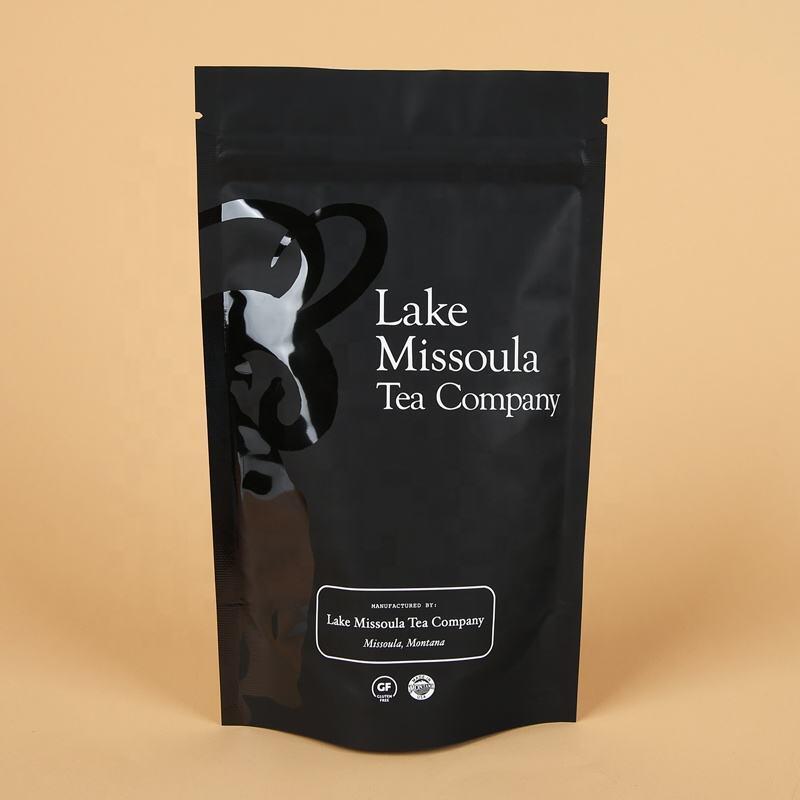 Bao bì thực phẩm Zipper có thể đóng lại túi đứng lên túi tùy chỉnh gia vị bột bao bì túi nhựa